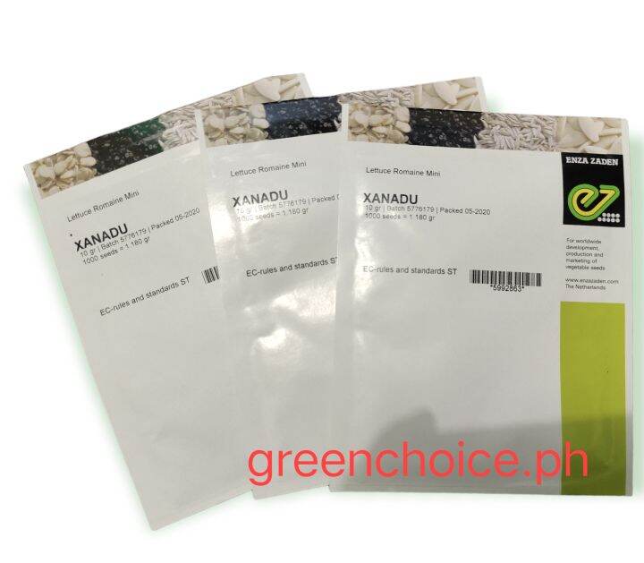 Xanadu Romaine Lettuce seeds 10g Lazada PH
