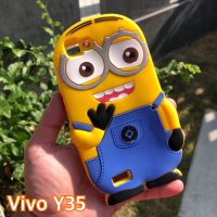 เคสซิลิโคนตัวการ์ตูน Vivo Y35 เคสซิลิโคนนิ่ม