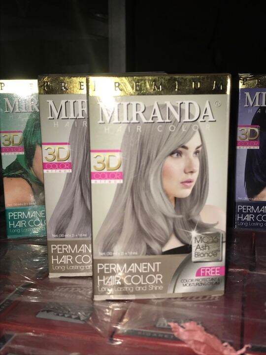 Hair Color Miranda Ash Blonde Ml X Ml Lazada Indonesia