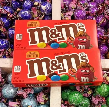 How many m&m's are in the m&m's peanut 45g/1.58 oz bag ?