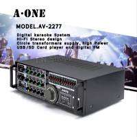 A-ONE แอมป์ขยายเสียง รุ่น AV-102(AV-2277) *ส่งฟรี*