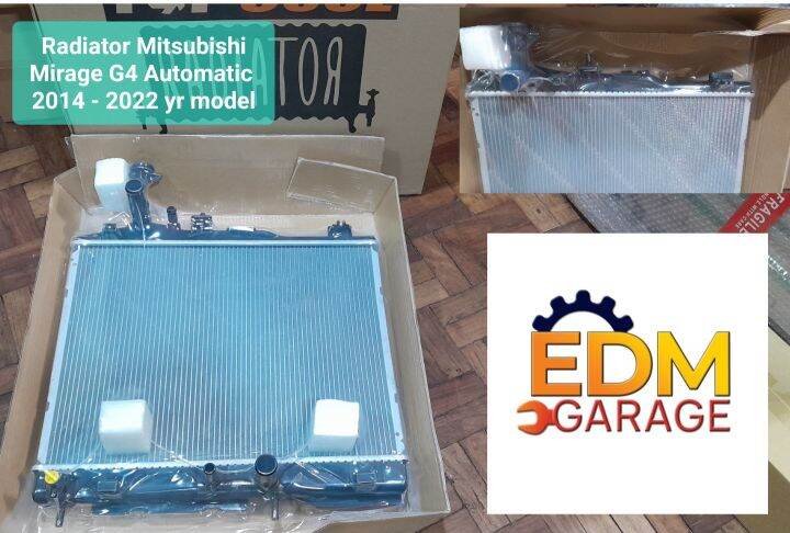 Radiator Mitsubishi Mirage G4 Automatic 2014 - 2022 yr model | Lazada PH