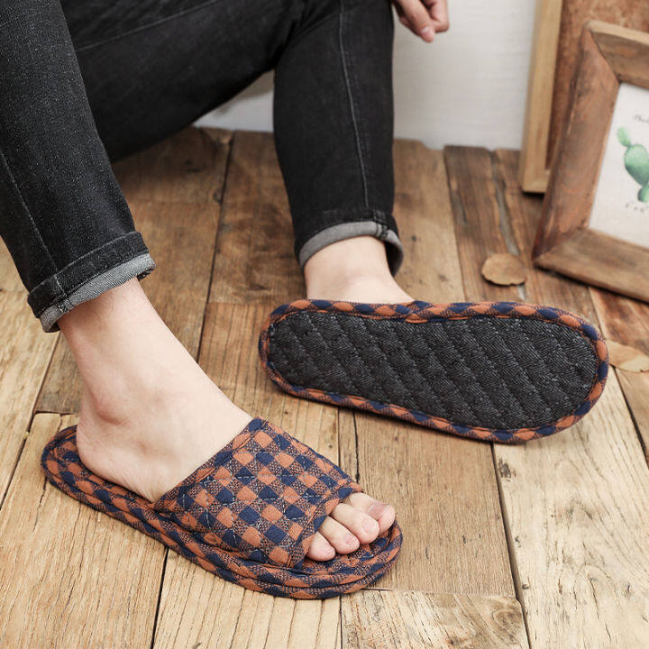 Soft cloth 2024 slippers