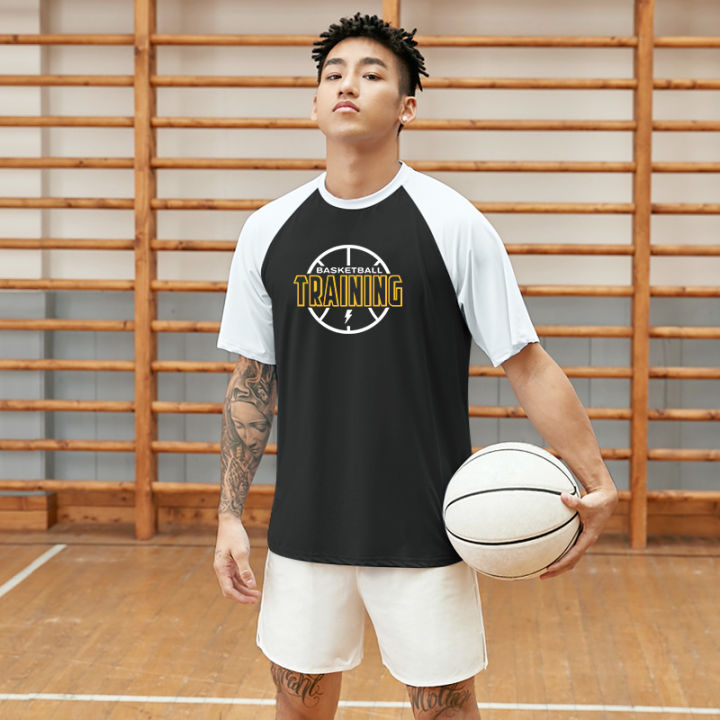 Simts baju t shirt lelaki basketball shirt basketball jersey T Shirt for Men  Basketball Clothes Oversize Short Sleeve Fashion Loose Top Sports Casual Men  T-Shirt Summer INS Unisex Ready Stock