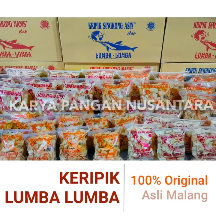 Kripik Singkong Lumba Lumba Original Keripik Singkong Manis 200 Gr