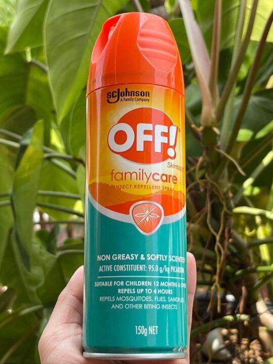 Off! Family Care Insect Repellent Spray 150gIMPORTED FROM AUSTRALIA
