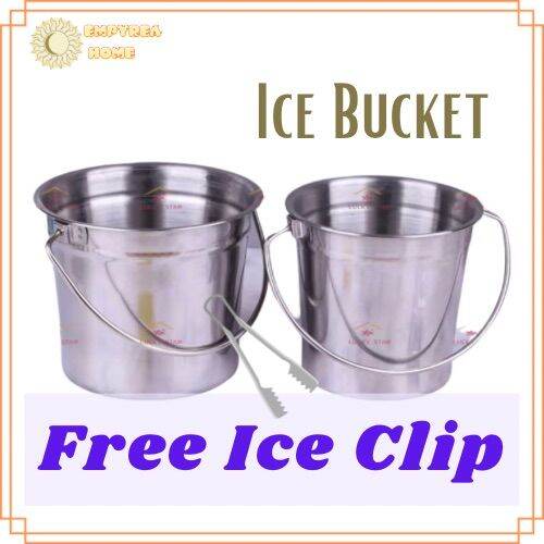 Empyrea HEAVY DUTY STAINLESS STEEL ICE BUCKET / WINE BEER COOLER