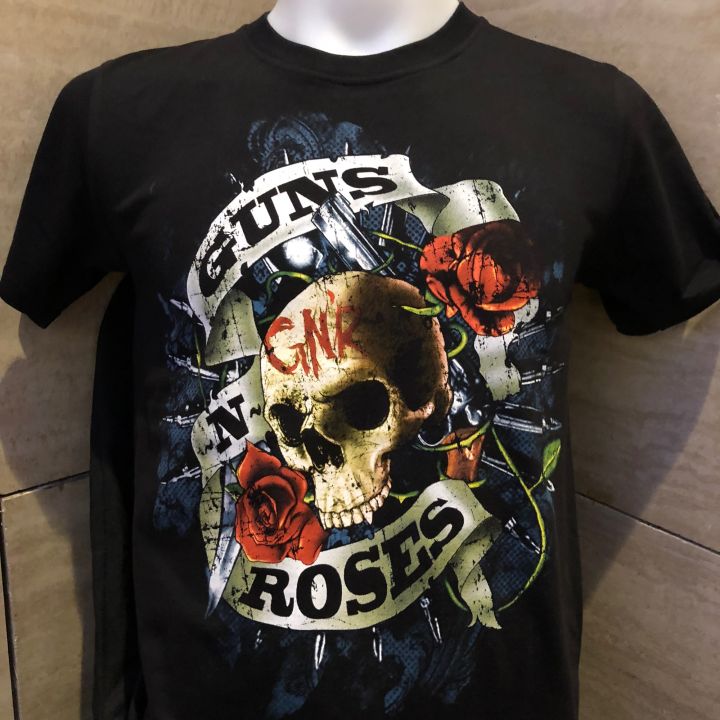 Guns and roses civil war GNR rock t shirt ( front and back view ...