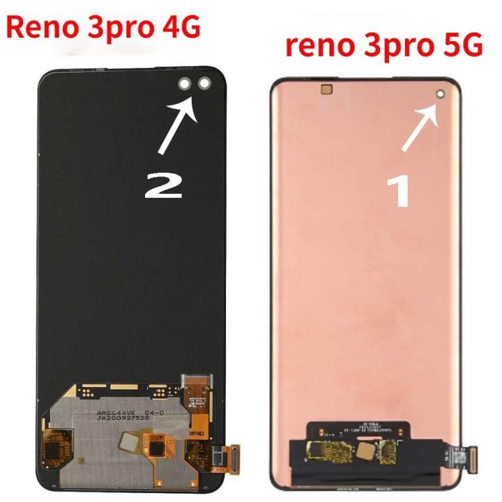 65 For Oppo Reno 3 Pro 5g Cph2009 Lcd Display Touch Screen Digiziter Oppo Reno3 Pro Cph2035 8727