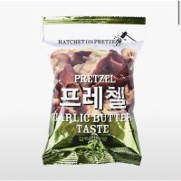 Pretzel Garlic butter taste เพรทเซล รส เนยกระเทียม 85g.exp:2023.05.04