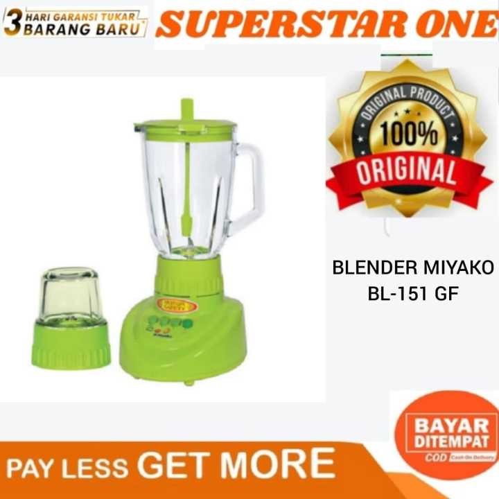 Miyako Blender Bl 151 Gfbl 151gf Kaca 1 Liter Garansi Resmi Lazada Indonesia 4780