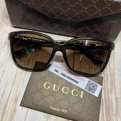 GUCCI แว่นกันแดด รุ่น GG3659 DWJHA - ของแท้100% รับประกันศูนย์1ปี อุปกรณ์ครบ