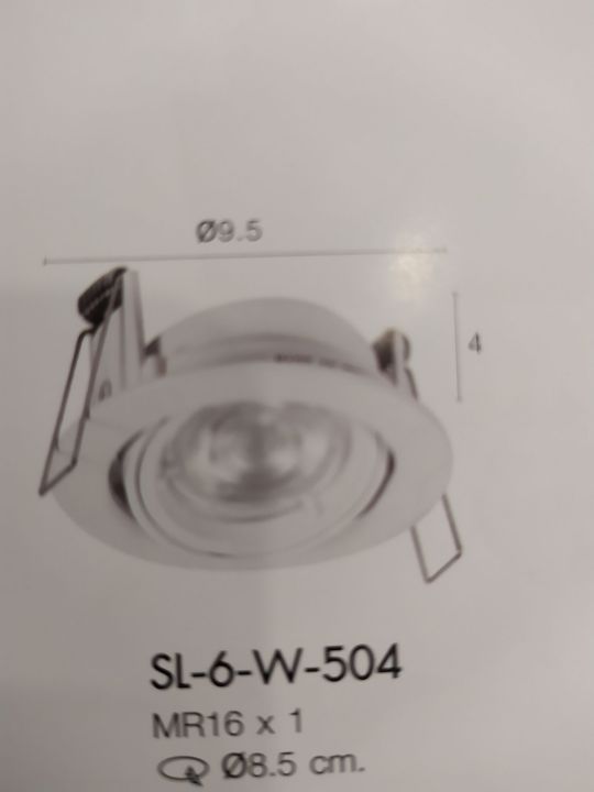 sl-6-sn-504โคมไฟดาวน์ไลท์-แบบฝังฝ้า-ทรงกลม-ปรับหน้าได้-ขั้ว-g5-3-mr16-รุ่น-sl-6-504