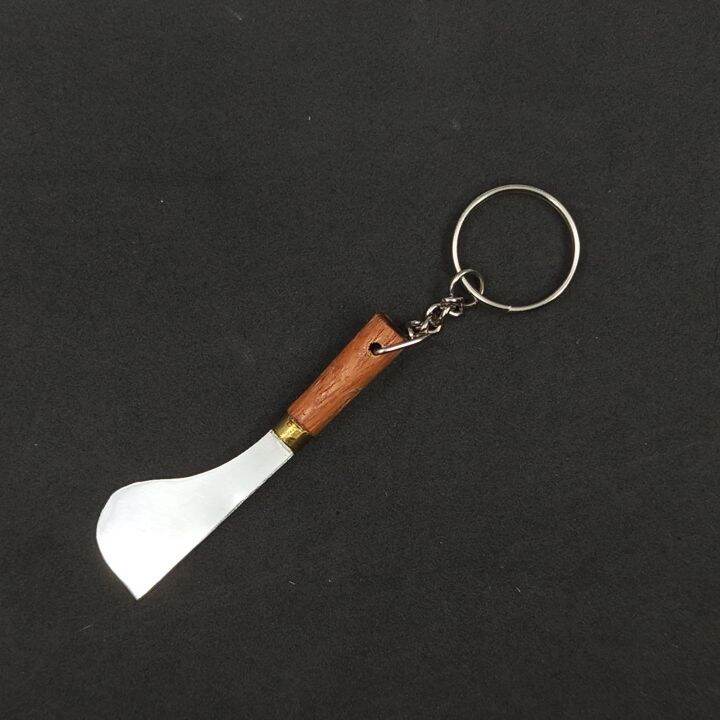 พวงกุญแจมีดอีโต้แก้วน่าม้าจิ๋ว-mini-eto-knife-keychain