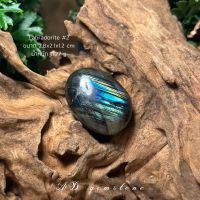 Labradorite | ลาบราโดไรต์ #2 ??   #tumbled "หินพ่อมด" เหลือบสวย - AD gemstone