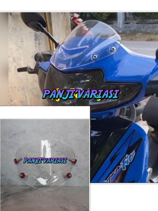 VISOR SUPRA FIT OLD DAN NEW WINDSHIELD SUPRA FIT LAMA PLUS BAUD VARIASI
