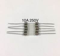 10ชิ้น ฟิวส์ ฟิว Fuse 10A 250V 1000mA Glass Fuse ฟิวส์หลอดแก้ว หางหนู ขนาด6x34 mm. 10แอมป์ 250โวลท์ ของแท้ คุณภาพทนไฟสูง อะไหล่อิเล็กทรอนิกส์