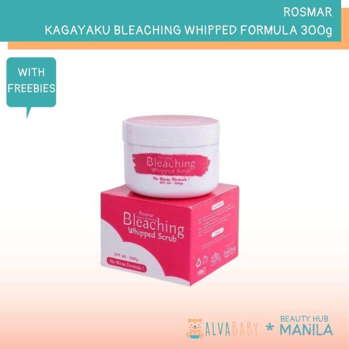 Rosmar Kagayaku Bleaching Whipped Formula 300g scrub Lazada PH