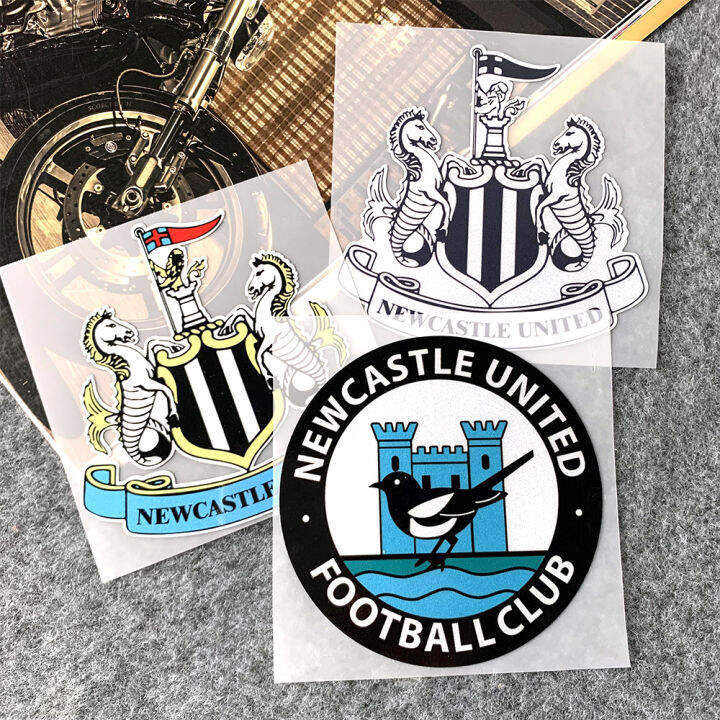 Newcastle United Football Club Team Emblem Car Motorcycle Stickers Waterproof Reflective Fuel