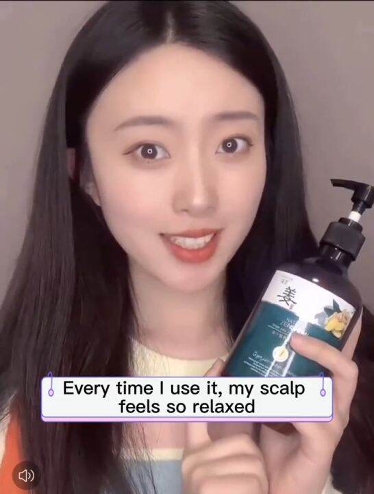 ZHENXIU ginger shampoo and conditioner Anti Hair Loss Nourish Hair Fast