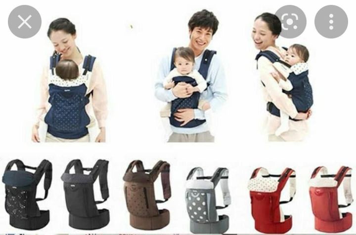 Preloved Aprica Colan baby carrier, ergonomic soft structured