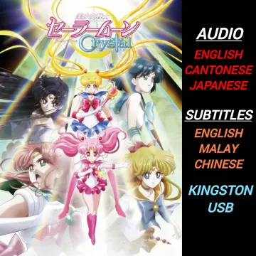 DVD ANIME SAILOR MOON CRYSTAL SEASON 1-3 VOL.1-39 END [ENGLISH