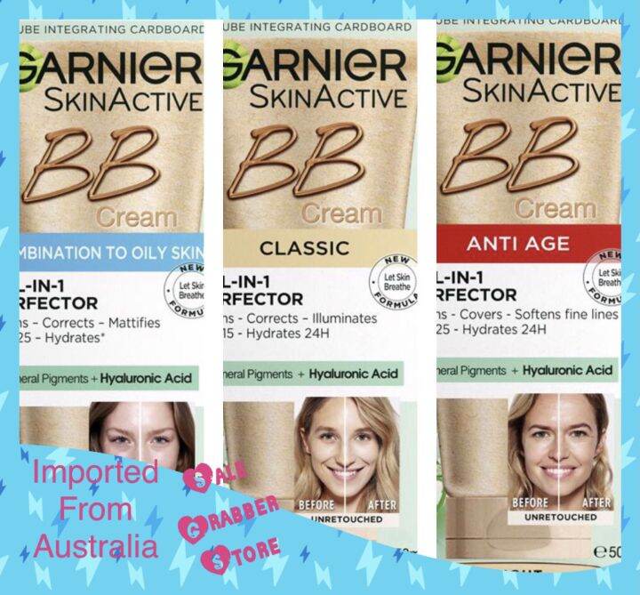 Garnier Bb Cream All In One Perfector Light Spf 50ml Lazada Ph