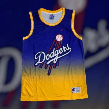 La dodgers basketball best sale jersey