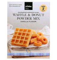 วิสต้า แป้งวาฟเฟิลแลโดนัทสำเร็จรูปจากสเปลท์ออแกนิก Vista Organic Spelt Waffle &amp; Donut Powder Mix 410g