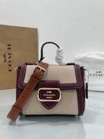 กระเป๋าสะพายโคช(CH142 )MORGAN TOP HANDLE SATCHEL((Outlet))ถ่ายจากสินค้าจริง