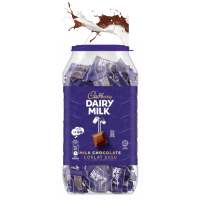 Cadbury Dairy Milk Chocolate Jar 405g (+/- 90 pieces)