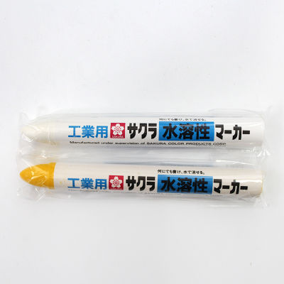 นำเข้าจากญี่ปุ่น Sakura ซากุระ WSC ปากกามาร์กเกอร์ที่ละลายน้ำได้ใช้ในอุตสาหกรรมปากกาแผ่นเหล็กปากกามาร์กเกอร์ที่ลบได้ปากกาใช้ในเรือ