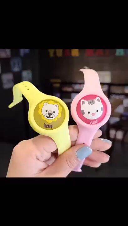 Mosquito Repellent Spinner Bracelet For Kids With Light