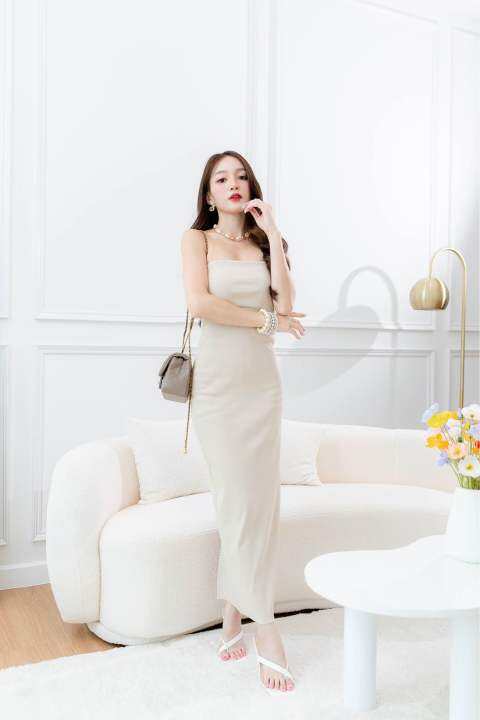 dewishes-tube-maxi-dress-เดรสเกาะอกยาว