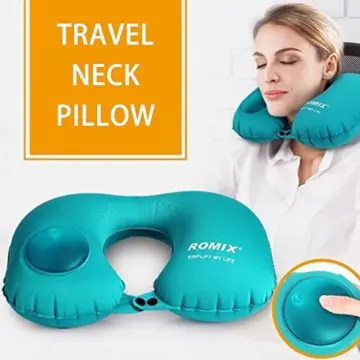 Romix travel neck hot sale pillow