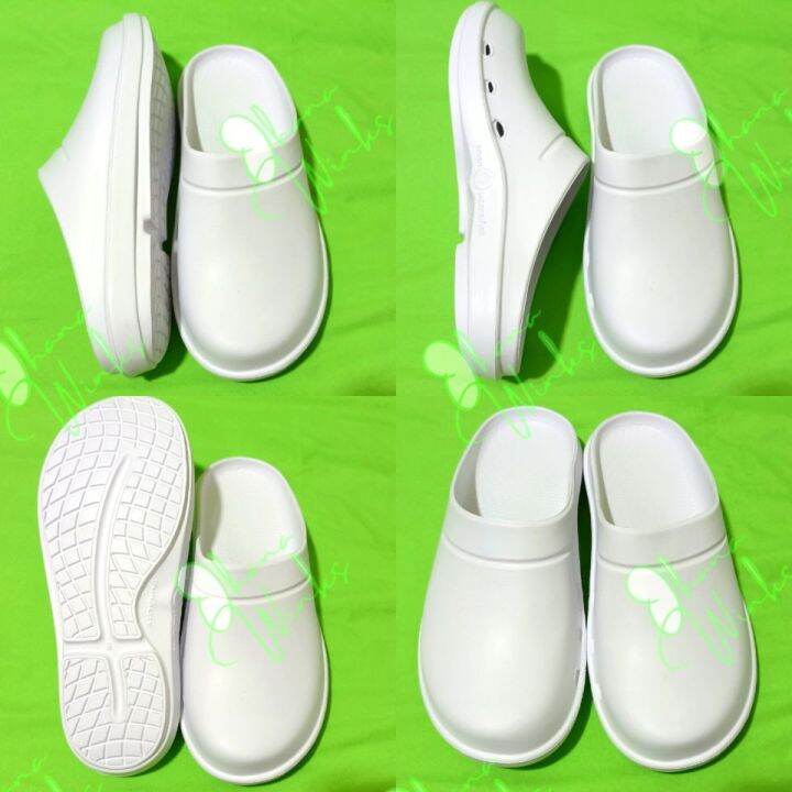 white clogs medical shoes