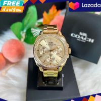 รับประกัน1ปี นาฬิกาข้อมือผู้หญิง Coach 14503130 Ladies BOYFRIEND 
39 mm