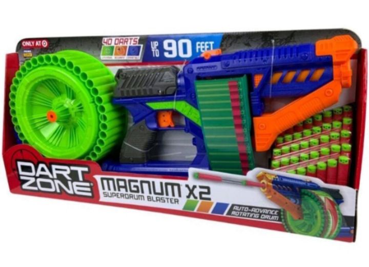 Dart Zone Nerf Magnum X Super Drum Blaster Lazada PH