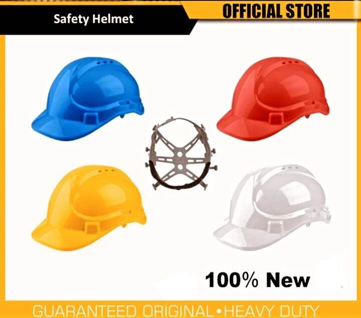 Safety Helmet For Workers Protective Heavy Duty Helmet Construction 