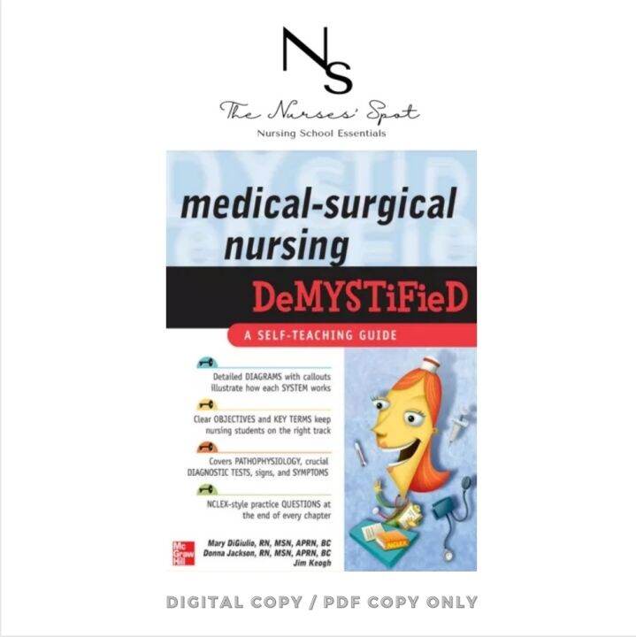 MedicalSurgical Nursing DeMYSTiFied A Self Teaching Guide Lazada PH