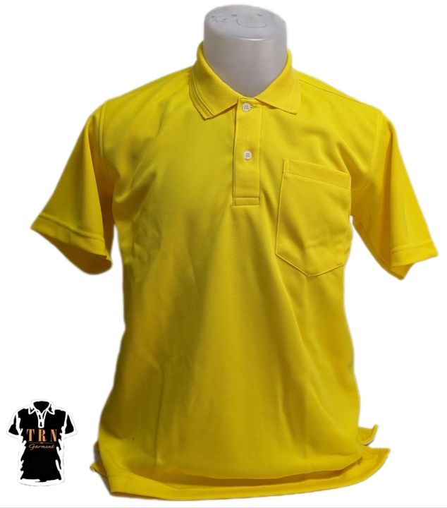 เสื้อคอโปโล-เสื้อคอโปโลสีเหลือง-สวยมาก-เสื้อผู้ชาย