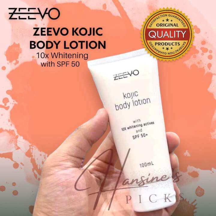 ZEEVO Kojic Body Lotion 10x whitening Lazada PH