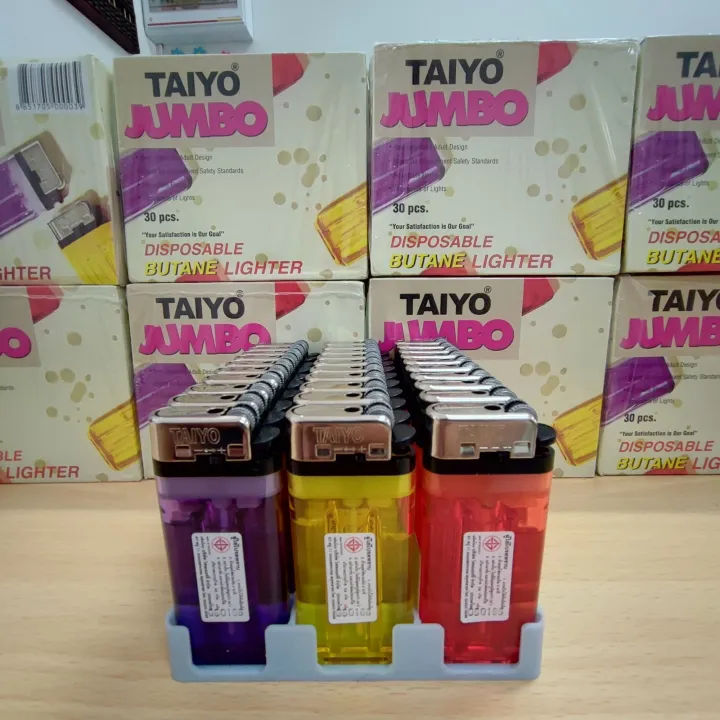 10 ชิ้น คละสี ไทโย จัมโบ้ TAIYO JUMBO สินค้าแท้ส่งตรงจากโรงงาน