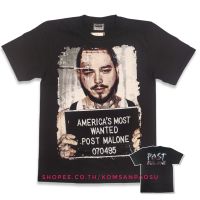 เสื้อยืด postmalone posty hiphop raptee