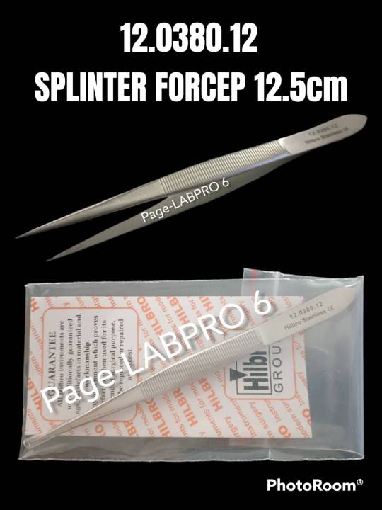 Hilbro splinter forcep 12.5 cm