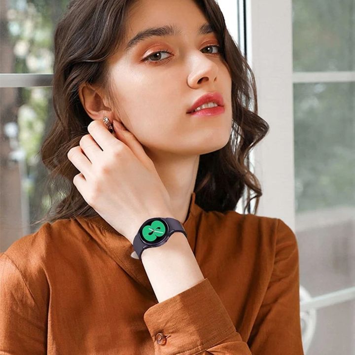 Cho Samsung Galaxy Watch 5 Band 40Mm 44Mm/Galaxy Watch 5 Pro Band 45Mm/Galaxy  Watch 4 Band 40Mm 44Mm/Galaxy Watch 4 Dây Đeo Cổ Điển 42Mm 46Mm, 20Mm Vòng  Đeo Tay Silicon Dây