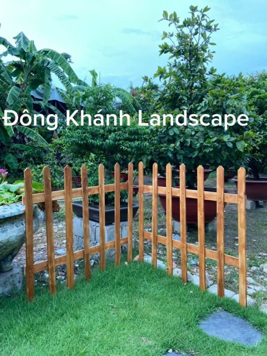 Hàng rào gỗ trang trí sân vườn, rào cổng nhà, rào các khu vực hồ ...