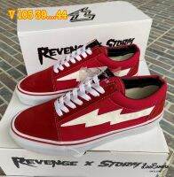 ??รองเท้าผ้าใบ Vans REVNGE X STORM # รองเท้าผ้าใบแวนโอสคูล# ผ้าใบวินเทจ แฟชั่น สวมใส่ได้ทั้งชายและหญิง มีไซส์ 39 ถึง 44 รับประกัน ตรงปก 100%