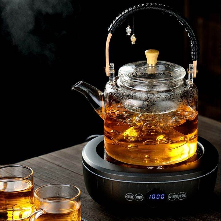 Steaming and Boiling DualPurpose Teapot Glass Pot Household Office