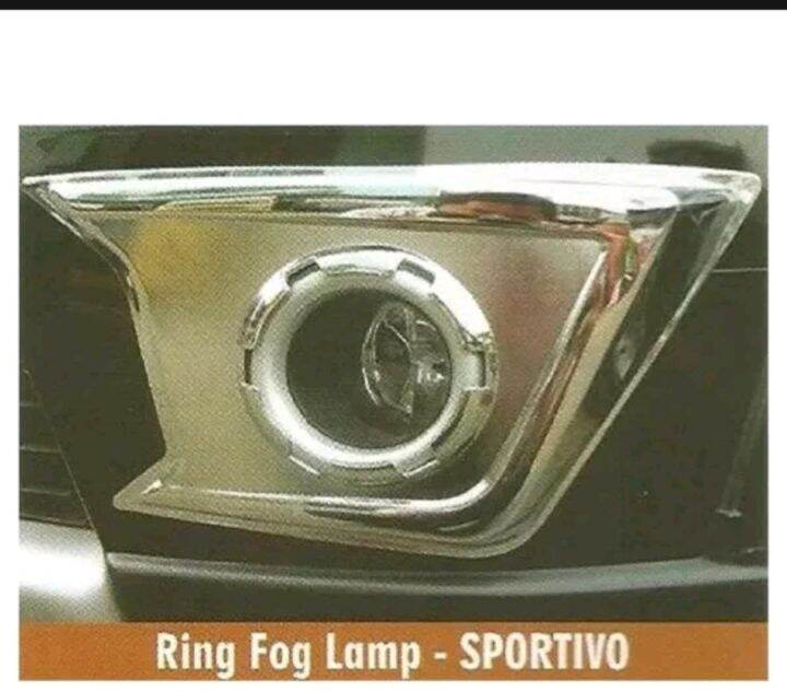 Cover Ring Foglamp Ring Fog Lamp Lampu Kabut Mobil Mitsubishi Pajero